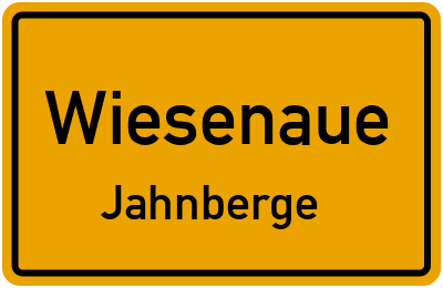 Straßenverzeichnis Wiesenaue Jahnberge