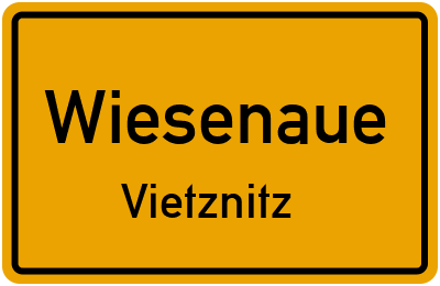 Straßenverzeichnis Wiesenaue Vietznitz