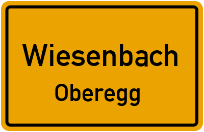 Straßenverzeichnis Wiesenbach Oberegg