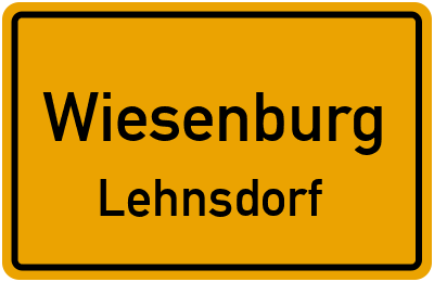Straßenverzeichnis Wiesenburg Lehnsdorf