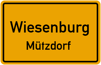 Straßenverzeichnis Wiesenburg Mützdorf