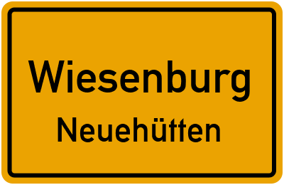 Straßenverzeichnis Wiesenburg Neuehütten
