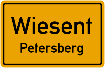 Straßenverzeichnis Wiesent Petersberg