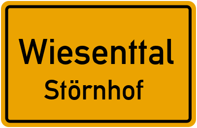 Straßenverzeichnis Wiesenttal Störnhof