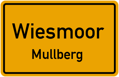 Straßenverzeichnis Wiesmoor Mullberg
