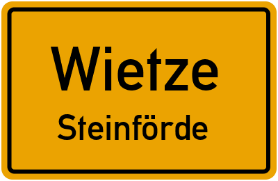 Straßenverzeichnis Wietze Steinförde