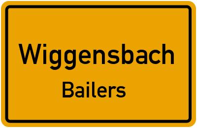 Straßenverzeichnis Wiggensbach Bailers