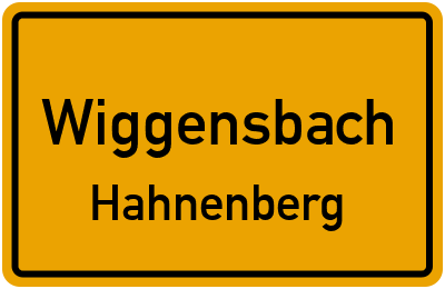 Straßenverzeichnis Wiggensbach Hahnenberg