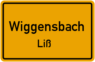 Straßenverzeichnis Wiggensbach Liß
