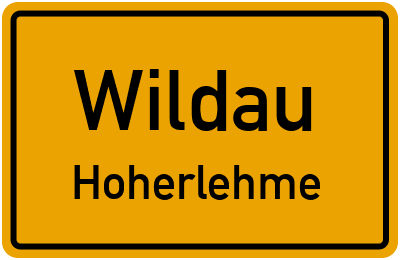 Straßenverzeichnis Wildau Hoherlehme