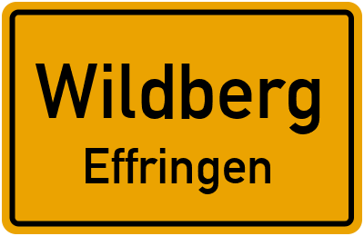 Straßenverzeichnis Wildberg Effringen