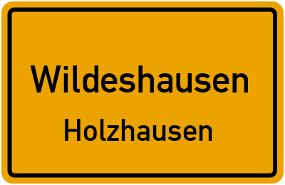 Straßenverzeichnis Wildeshausen Holzhausen