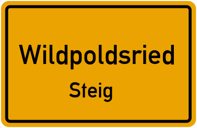 Straßenverzeichnis Wildpoldsried Steig