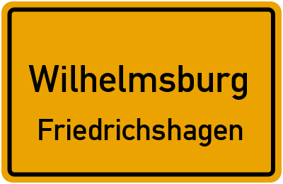 Straßenverzeichnis Wilhelmsburg Friedrichshagen