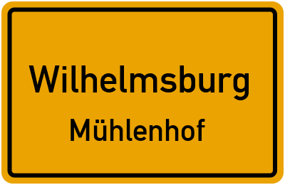 Straßenverzeichnis Wilhelmsburg Mühlenhof