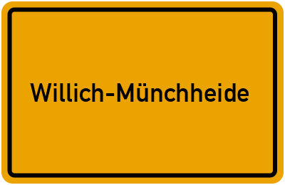Branchenbuch Willich-Münchheide, Nordrhein-Westfalen