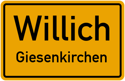 Straßenverzeichnis Willich Giesenkirchen