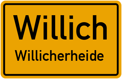 Straßenverzeichnis Willich Willicherheide