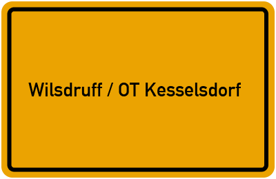 Branchenbuch Wilsdruff / OT Kesselsdorf, Sachsen