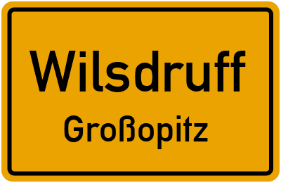 Straßenverzeichnis Wilsdruff Großopitz