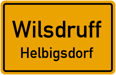 Straßenverzeichnis Wilsdruff Helbigsdorf