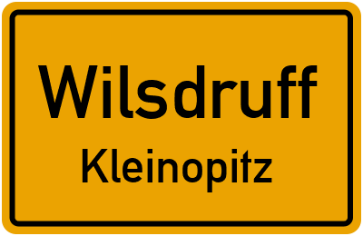 Straßenverzeichnis Wilsdruff Kleinopitz