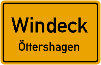 Straßenverzeichnis Windeck Öttershagen
