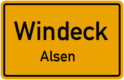 Straßenverzeichnis Windeck Alsen