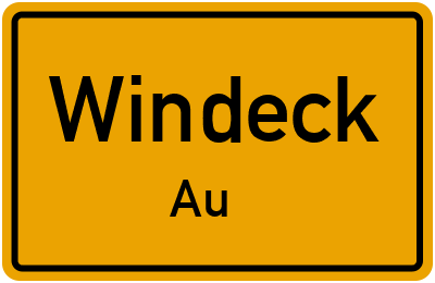 Straßenverzeichnis Windeck Au