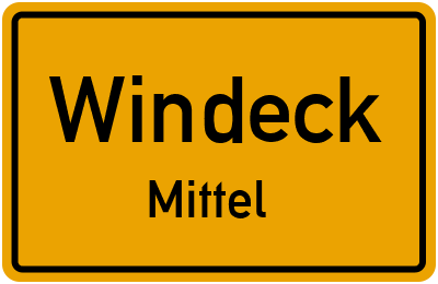Straßenverzeichnis Windeck Mittel