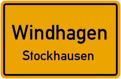 Straßenverzeichnis Windhagen Stockhausen