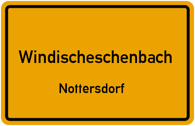 Straßenverzeichnis Windischeschenbach Nottersdorf