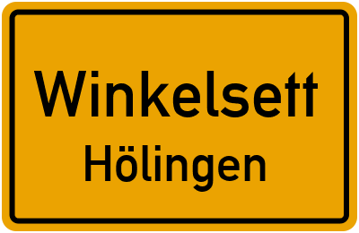 Straßenverzeichnis Winkelsett Hölingen