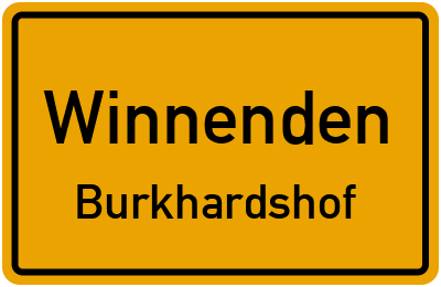 Straßenverzeichnis Winnenden Burkhardshof