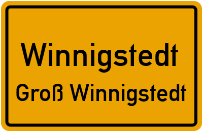 Straßenverzeichnis Winnigstedt Groß Winnigstedt