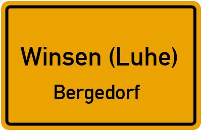 Straßenverzeichnis Winsen (Luhe) Bergedorf