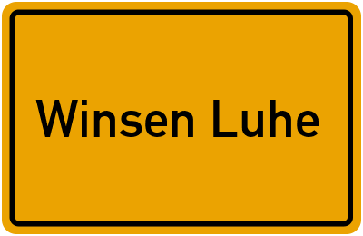 Branchenbuch Winsen Luhe, Niedersachsen