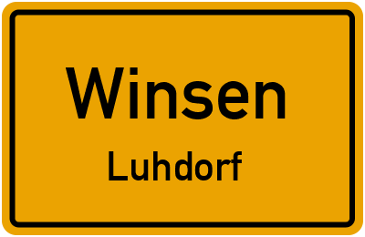 Straßenverzeichnis Winsen Luhdorf