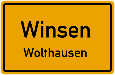 Straßenverzeichnis Winsen Wolthausen