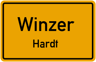 Straßenverzeichnis Winzer Hardt