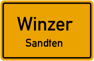 Straßenverzeichnis Winzer Sandten