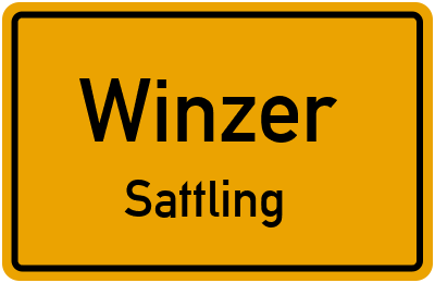 Straßenverzeichnis Winzer Sattling