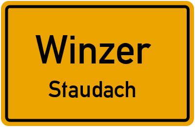 Straßenverzeichnis Winzer Staudach