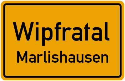 Straßenverzeichnis Wipfratal Marlishausen