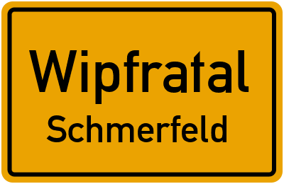 Straßenverzeichnis Wipfratal Schmerfeld