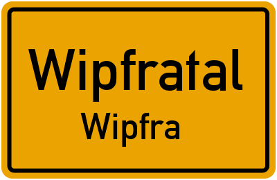Straßenverzeichnis Wipfratal Wipfra