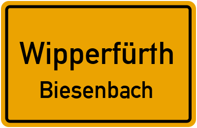Straßenverzeichnis Wipperfürth Biesenbach
