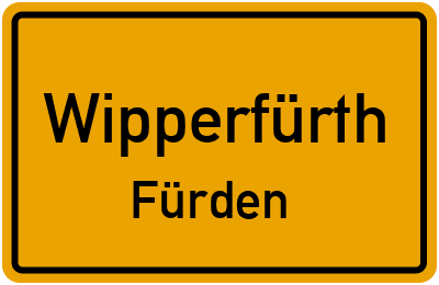 Straßenverzeichnis Wipperfürth Fürden