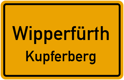 Straßenverzeichnis Wipperfürth Kupferberg