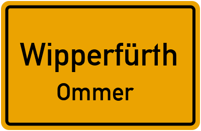 Straßenverzeichnis Wipperfürth Ommer